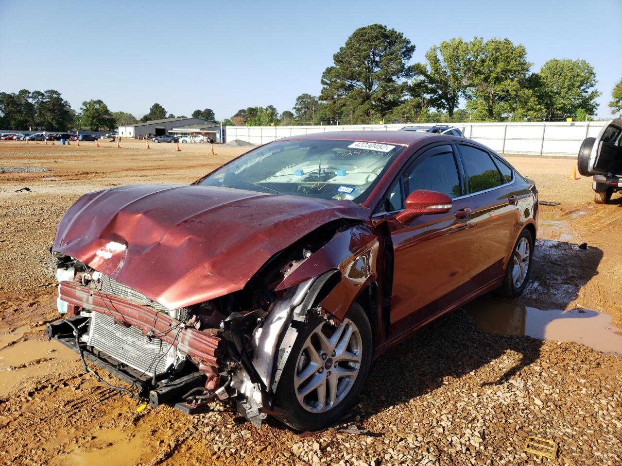Photo 2 from auction – 2014 FORD FUSION SE with VIN 3FA6P0H76ER247351