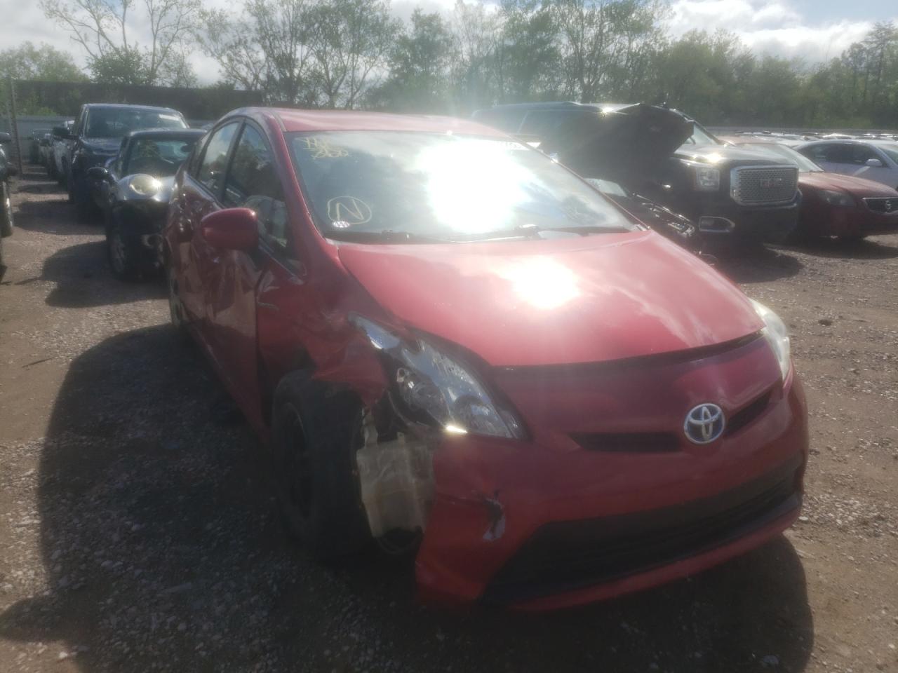 TOYOTA PRIUS 2015 with VIN JTDKN3DU5F0430737 - Photo from auction