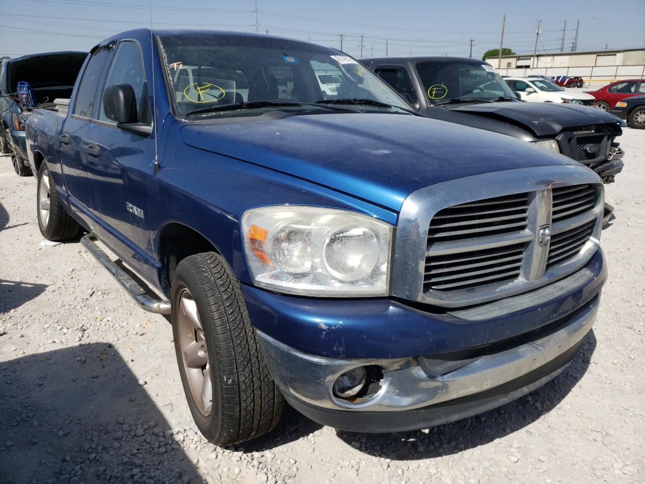 DODGE RAM 1500 S 2008 with VIN 1D7HA18N78S627208 - Photo from auction