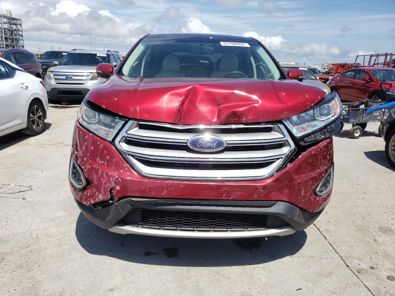 Photo 9 from auction – 2016 FORD EDGE TITAN with VIN 2FMPK4K9XGBC63015