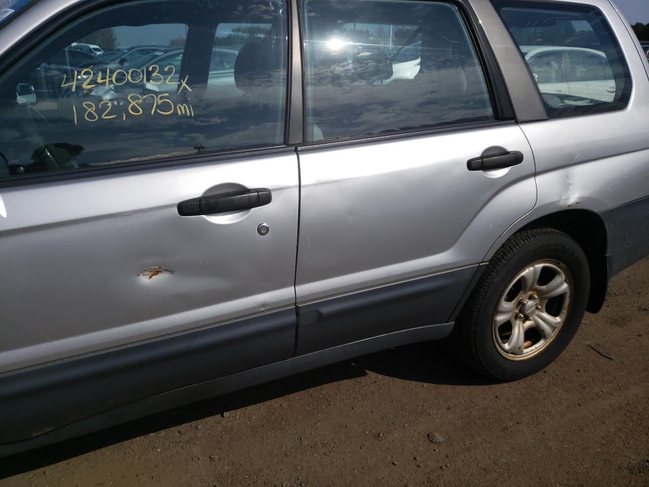 Photo 9 from auction – 2005 SUBARU FORESTER 2 with VIN JF1SG63695H744265