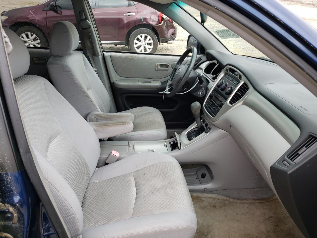 Photo 5 from auction – 2006 TOYOTA HIGHLANDER with VIN JTEDD21A460140193