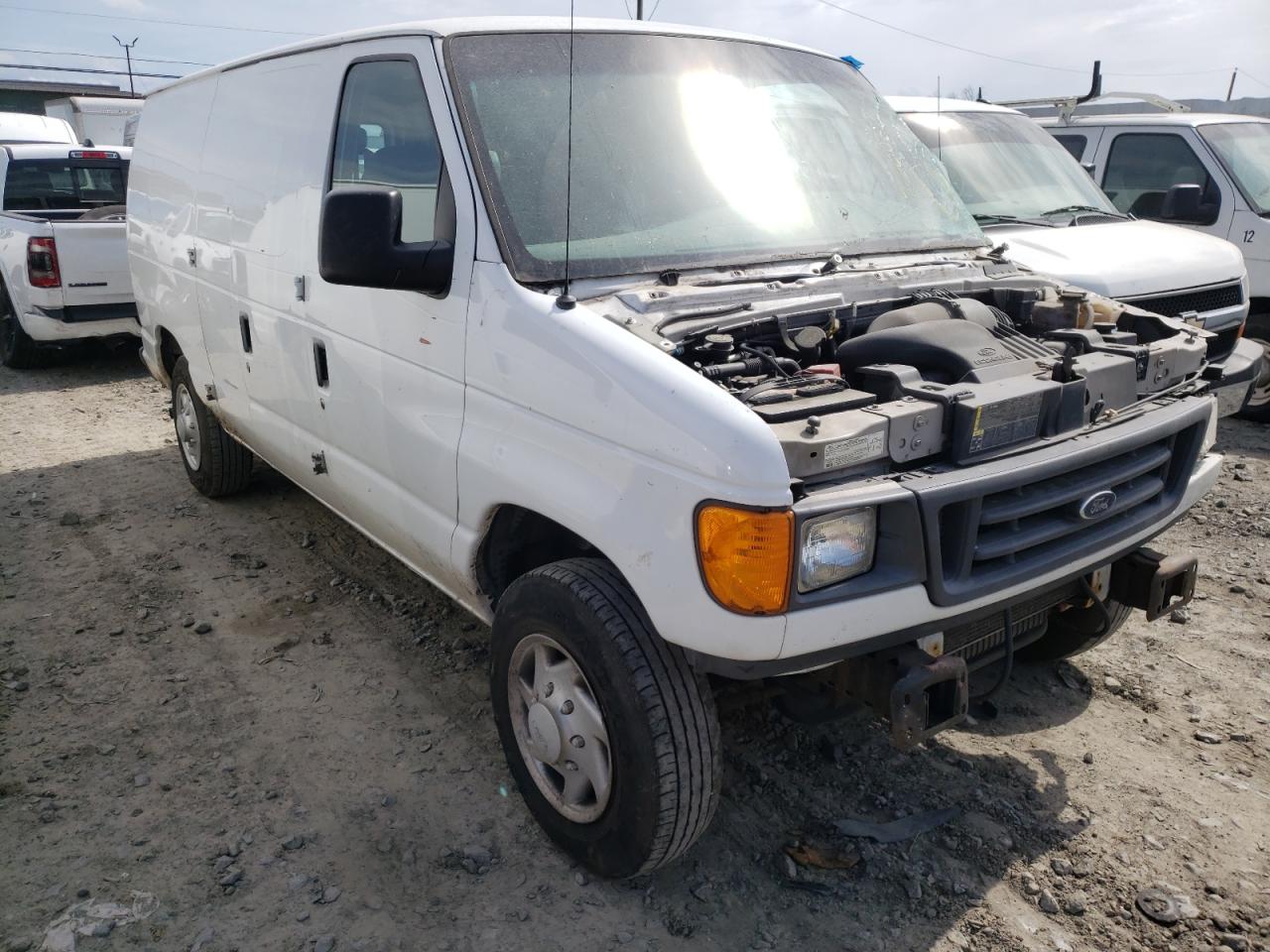 FORD ECONOLINE 2007 with VIN 1FTNE14W07DB04194 - Photo from auction