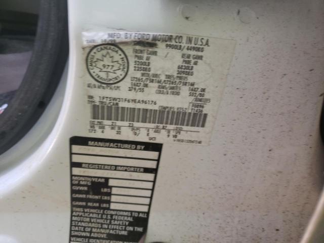 Photo 10 from auction – 2000 FORD F350 with VIN 1FTSW31F6YEA96176