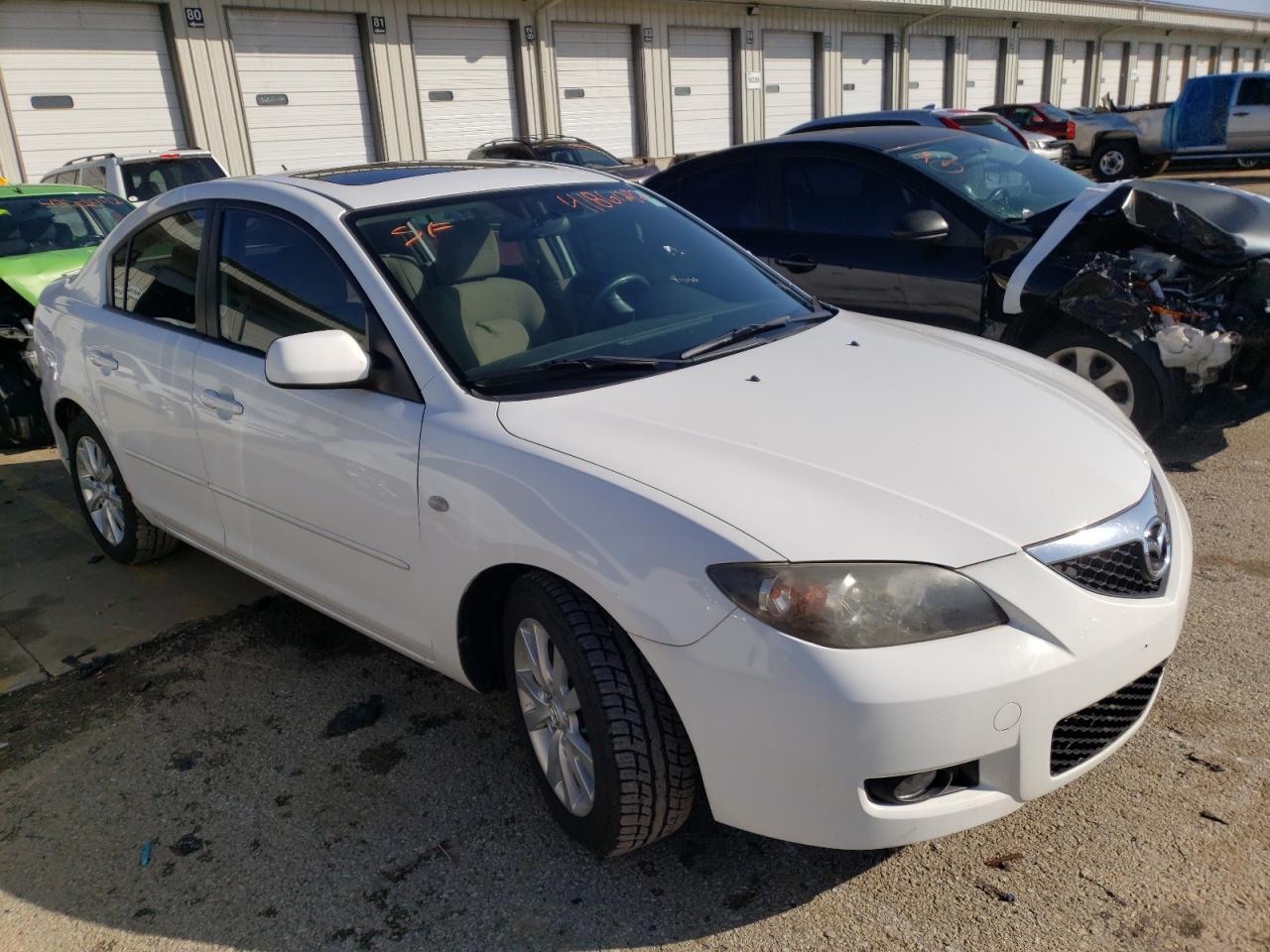 MAZDA 3 I 2008 with VIN JM1BK32F581806220 - Photo from auction