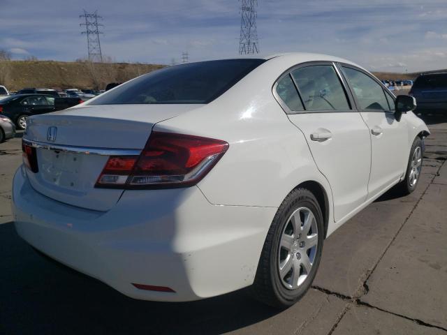 Photo 4 from auction – 2013 HONDA CIVIC LX with VIN 19XFB2F51DE058456