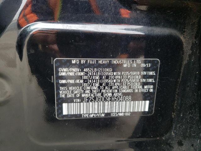 Photo 10 from auction – 2014 SUBARU FORESTER 2 with VIN JF2SJGDC9EH504088