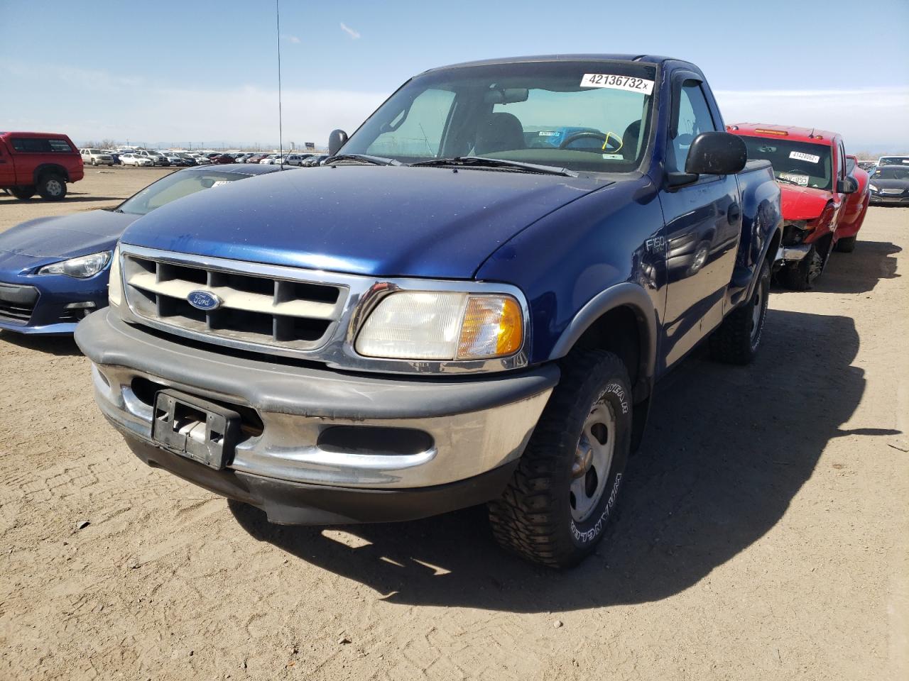 Photo 2 from auction – 1998 FORD F150 with VIN 2FTZF0821WCA59054