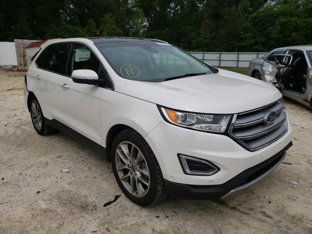 FORD EDGE TITAN 2015 with VIN 2FMPK3K84FBC29751 - Photo from auction