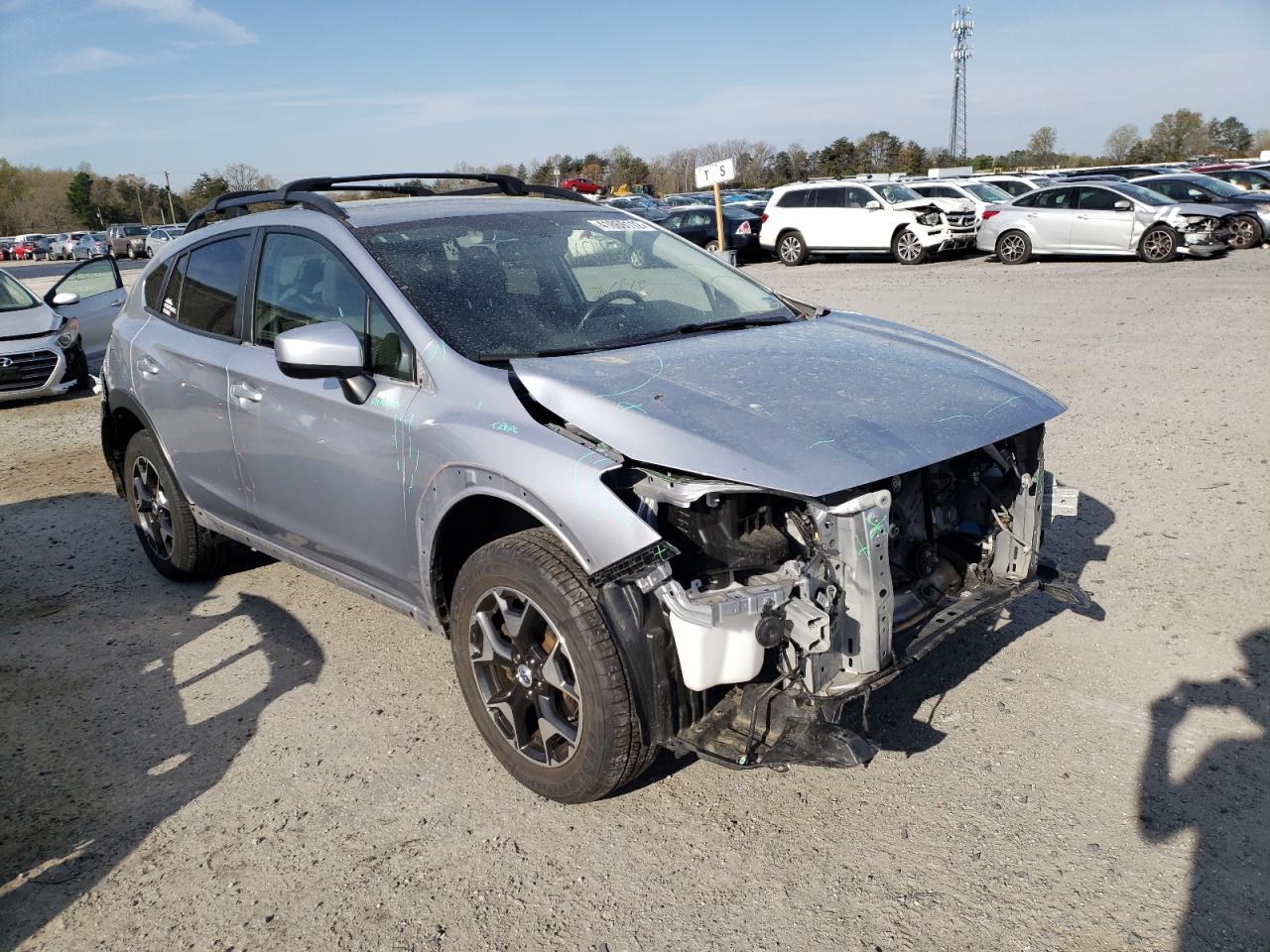 SUBARU CROSSTREK 2018 with VIN JF2GTADC4J8258977 - Photo from auction
