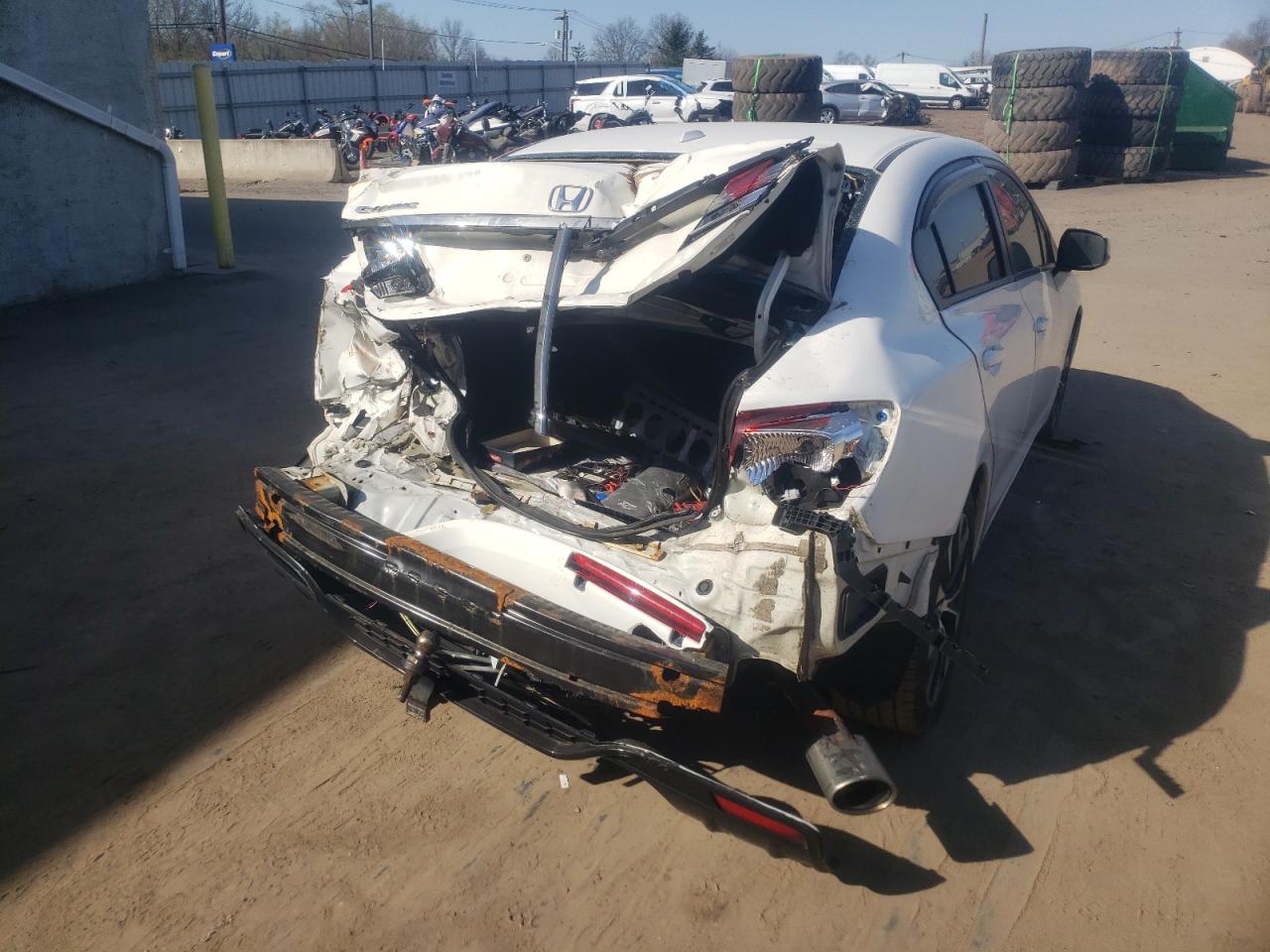 Photo 9 from auction – 2013 HONDA CIVIC SI with VIN 2HGFB6E52DH705154