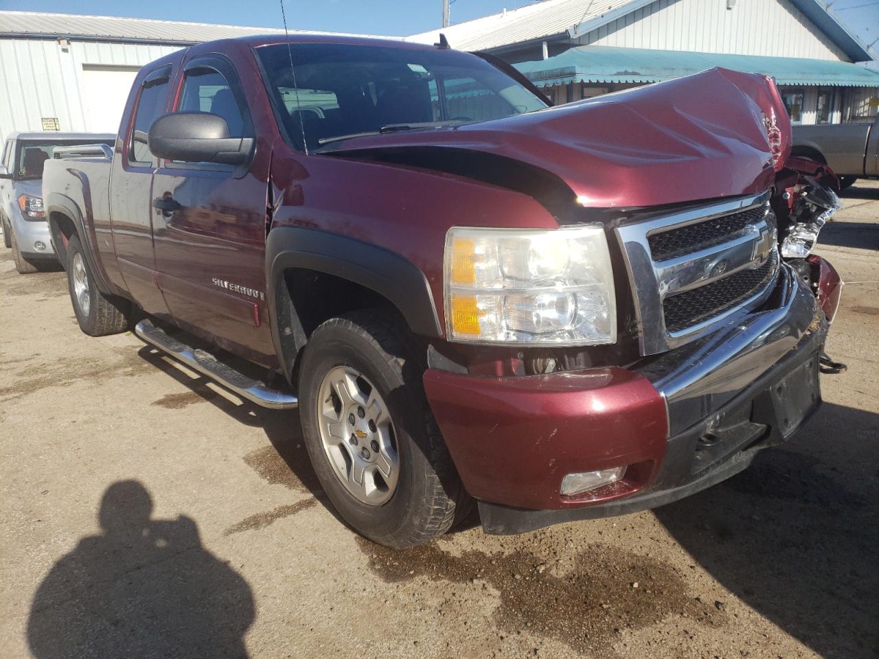 CHEVROLET SILVERADO 2008 with VIN 1GCEK19038Z316508 - Photo from auction