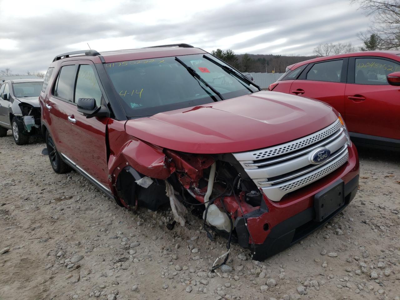 FORD EXPLORER X 2015 with VIN 1FM5K8D82FGC28219 - Photo from auction