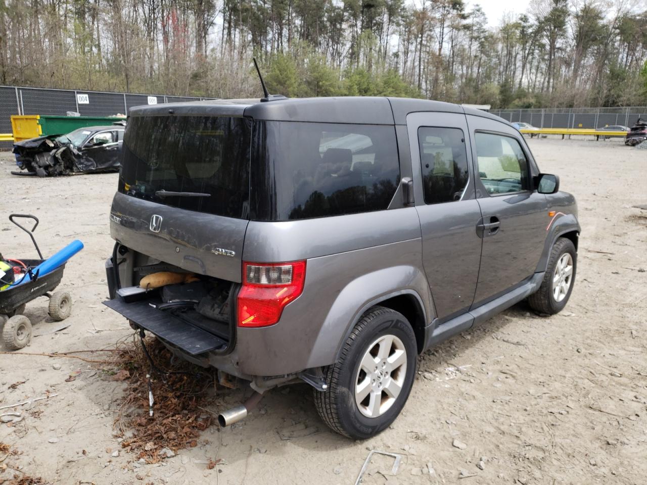 Photo 4 from auction – 2010 HONDA ELEMENT EX with VIN 5J6YH2H77AL005716