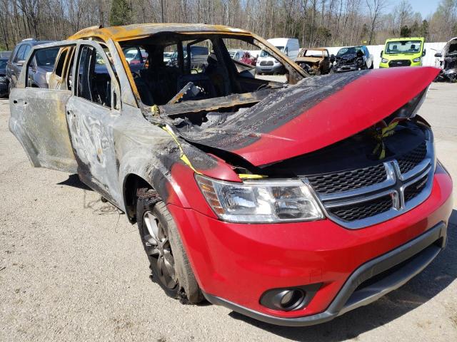 DODGE JOURNEY SX 2013 with VIN 3C4PDCBG3DT619294 - Photo from auction