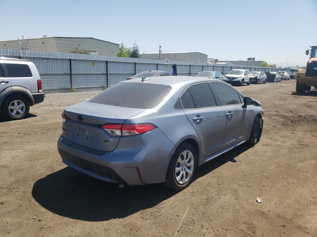 Photo 4 from auction – 2021 TOYOTA COROLLA LE with VIN JTDEPMAE6MJ144073