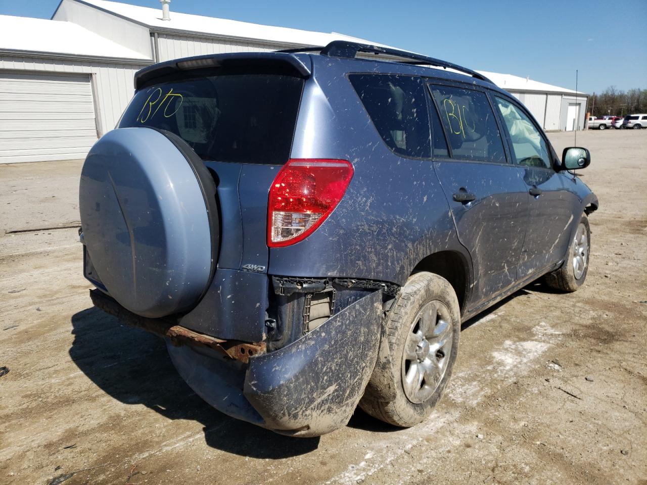 Photo 4 from auction – 2007 TOYOTA RAV4 with VIN JTMBD33V375078517