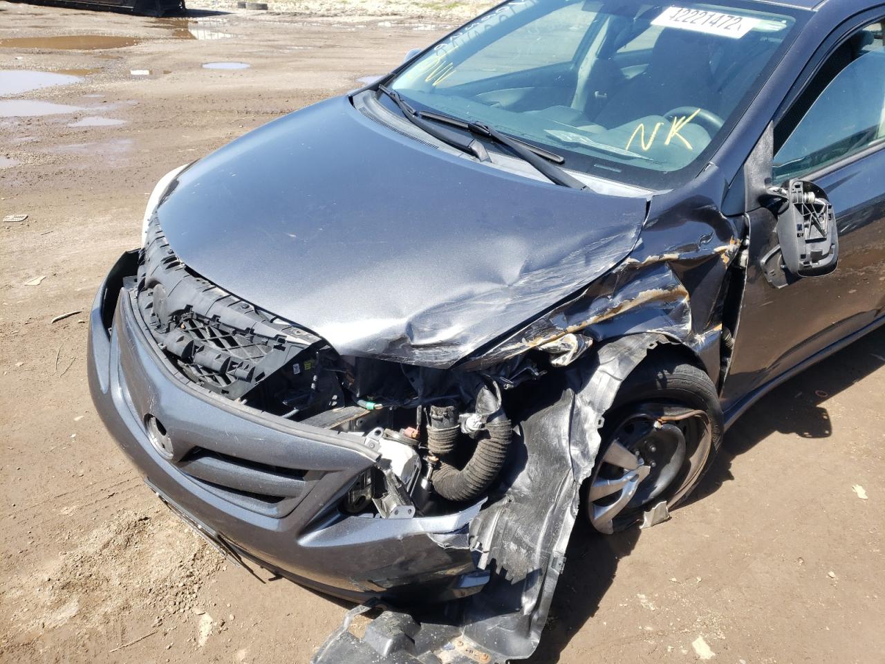 Photo 9 from auction – 2012 TOYOTA COROLLA BA with VIN 2T1BU4EE2CC797399