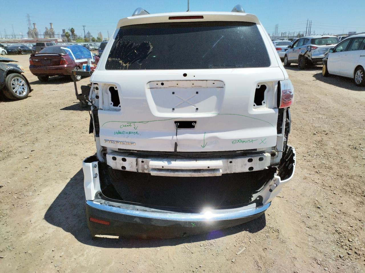 Photo 9 from auction – 2007 GMC ACADIA SLE with VIN 1GKER13787J111866