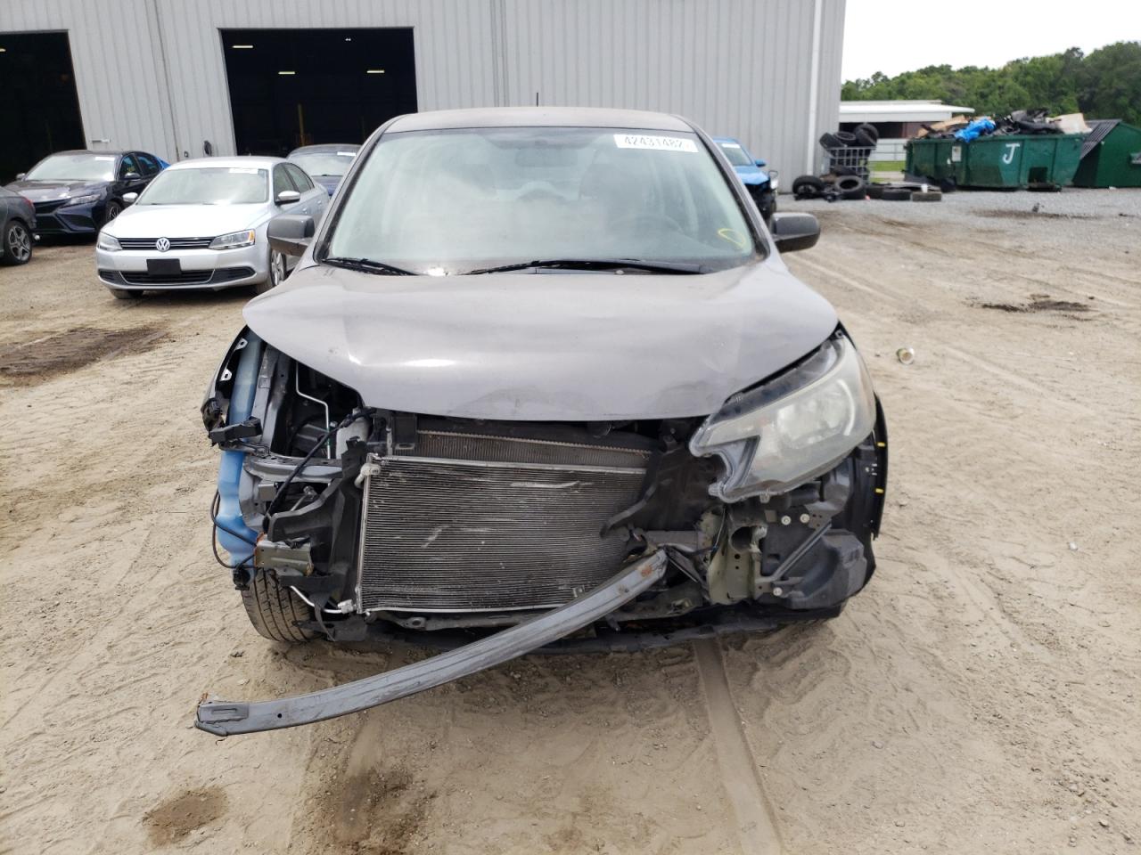 Photo 9 from auction – 2014 HONDA CR-V LX with VIN 2HKRM4H33EH614634