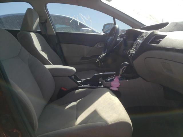 Photo 5 from auction – 2013 HONDA CIVIC LX with VIN 19XFB2F50DE220741