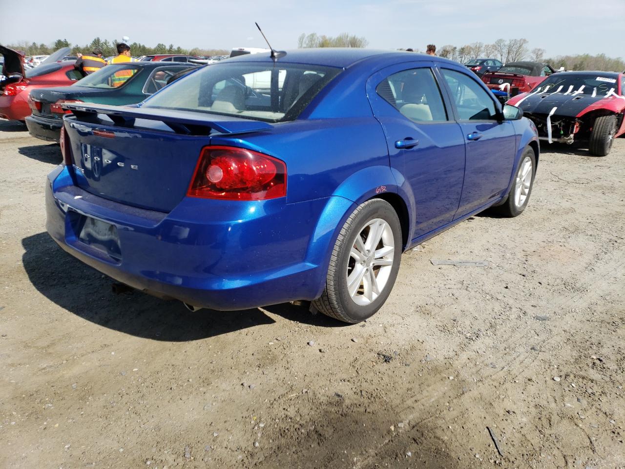 Photo 4 from auction – 2013 DODGE AVENGER SE with VIN 1C3CDZAG5DN521665