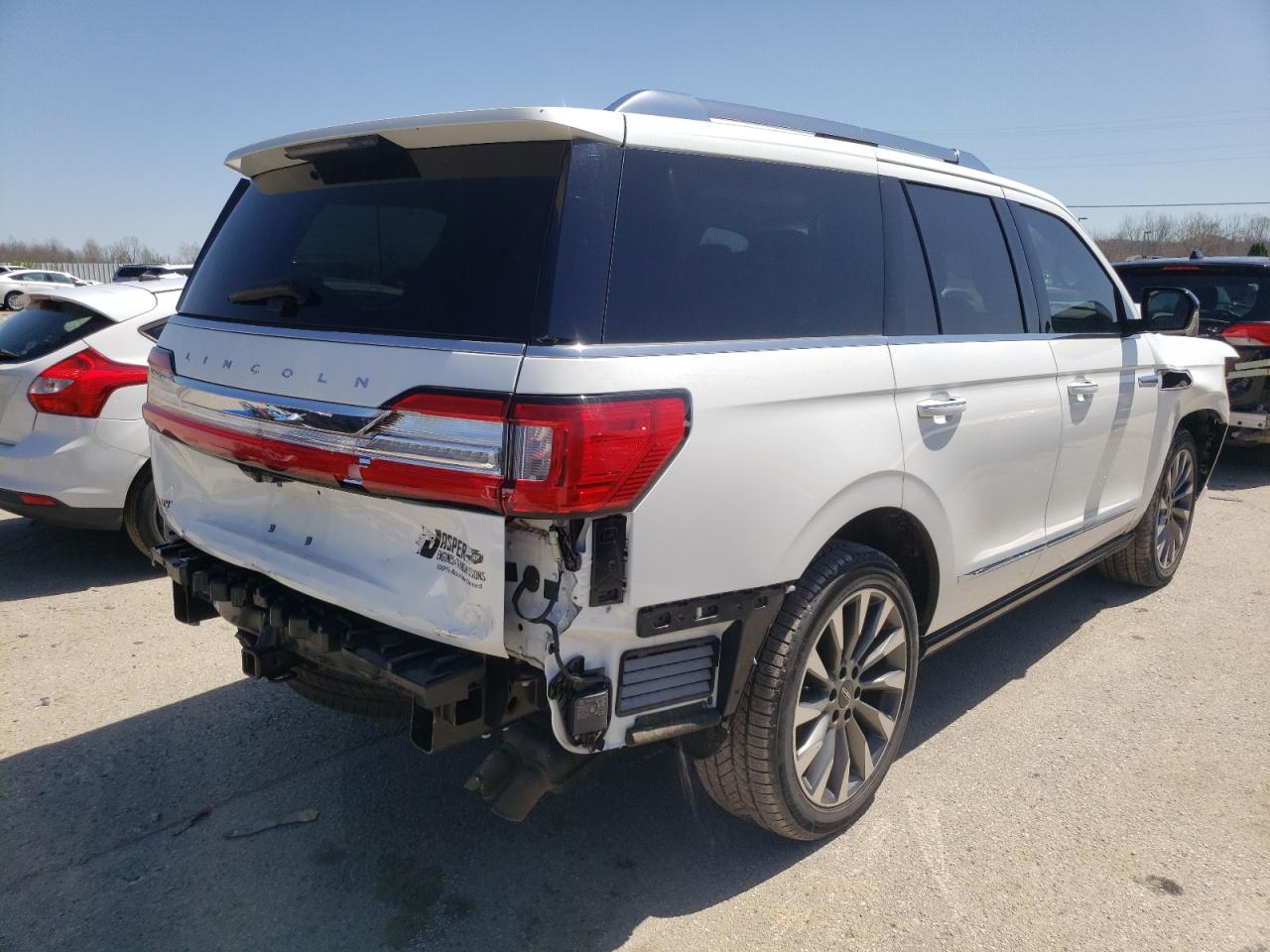 Photo 4 from auction – 2020 LINCOLN NAVIGATOR with VIN 5LMJJ2LT7LEL03375