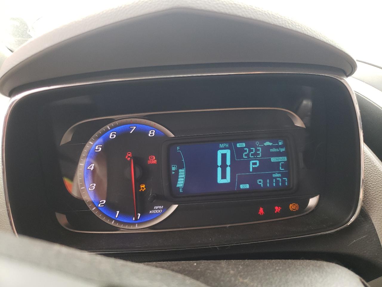 Photo 8 from auction – 2015 CHEVROLET TRAX 1LT with VIN KL7CJRSB3FB264420