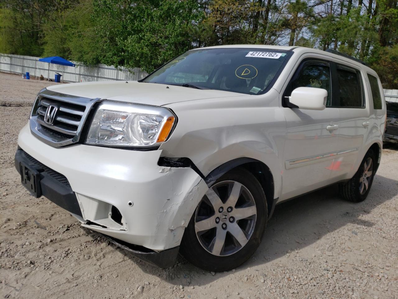 Photo 9 from auction – 2013 HONDA PILOT TOUR with VIN 5FNYF4H94DB066165