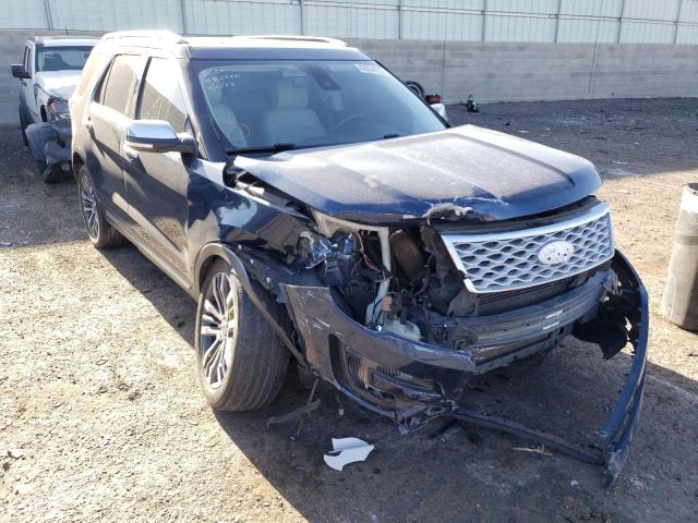 FORD EXPLORER P 2017 with VIN 1FM5K8HT4HGD90502 - Photo from auction