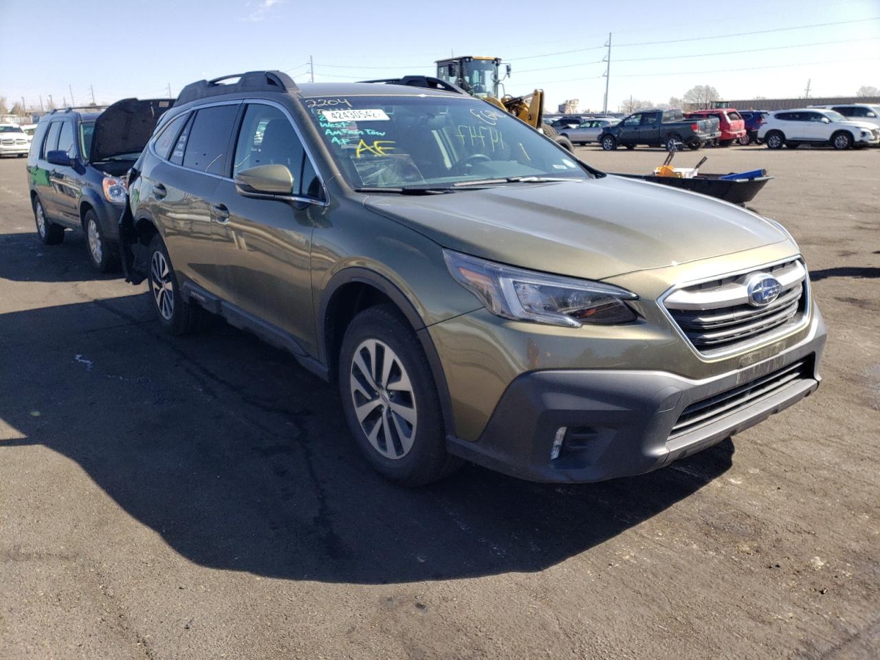 SUBARU OUTBACK PR 2021 with VIN 4S4BTADC2M3219312 - Photo from auction