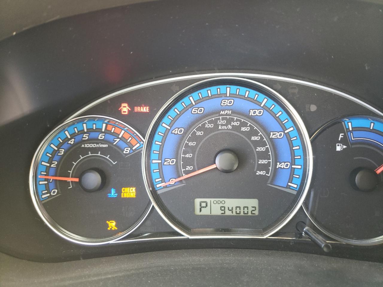 Photo 8 from auction – 2009 SUBARU FORESTER 2 with VIN JF2SH64609H753577