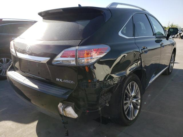 Photo 4 from auction – 2013 LEXUS RX 450 with VIN JTJBC1BA4D2053108