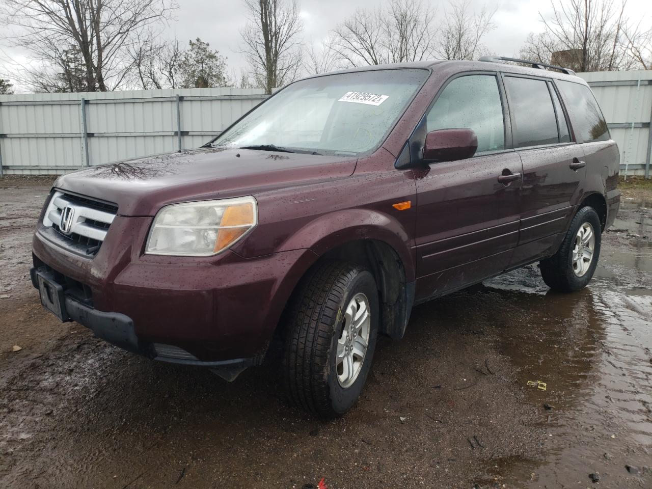 Photo 2 from auction – 2008 HONDA PILOT VP with VIN 5FNYF18208B050889