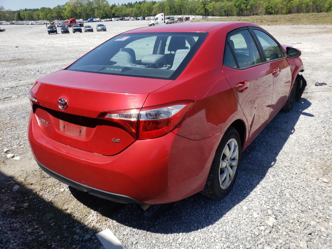 Photo 4 from auction – 2015 TOYOTA COROLLA L with VIN 2T1BURHE3FC329890