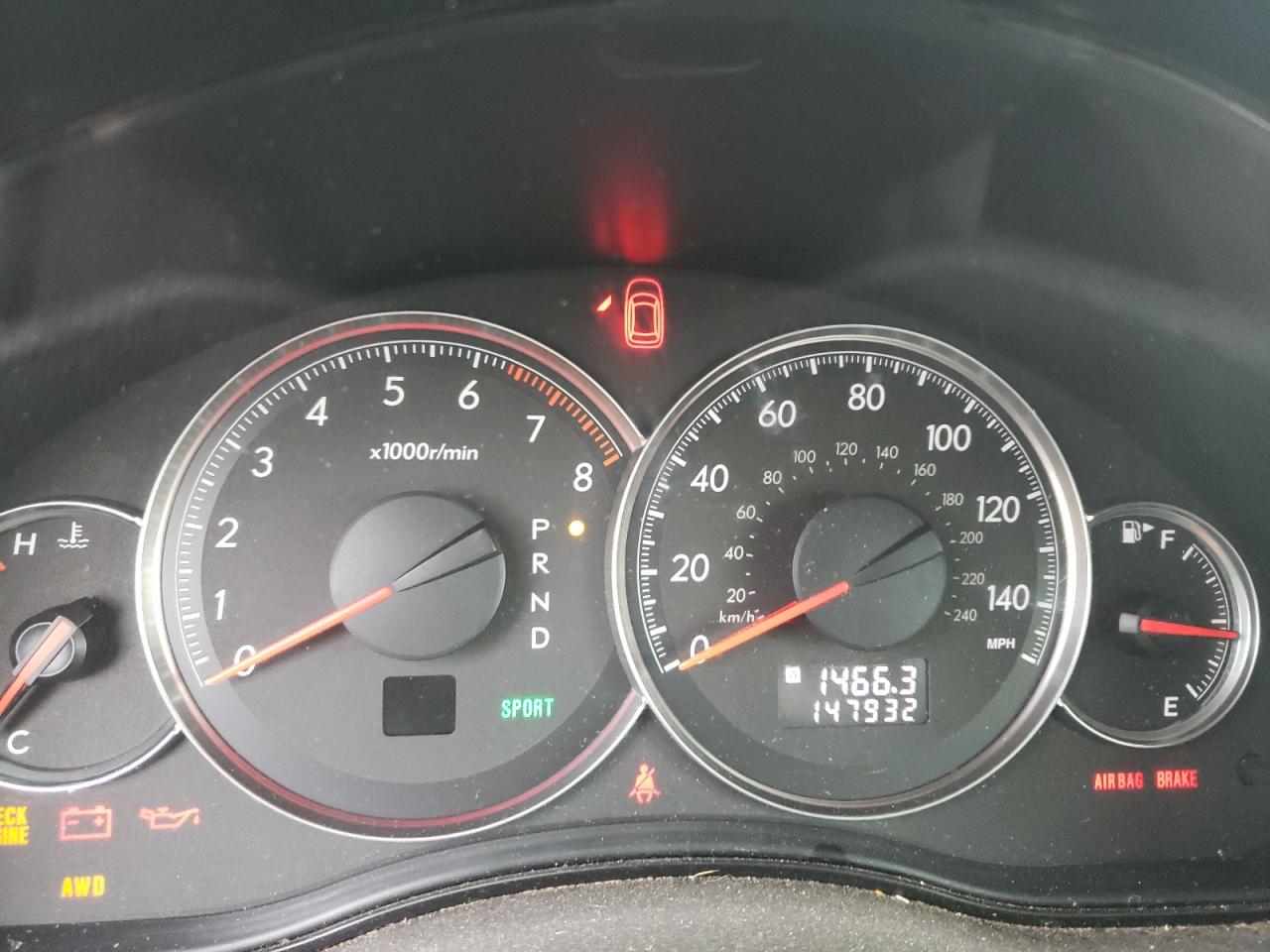 Foto 8 de la subasta – 2008 SUBARU OUTBACK 2. con VIN 4S4BP61CX87336463