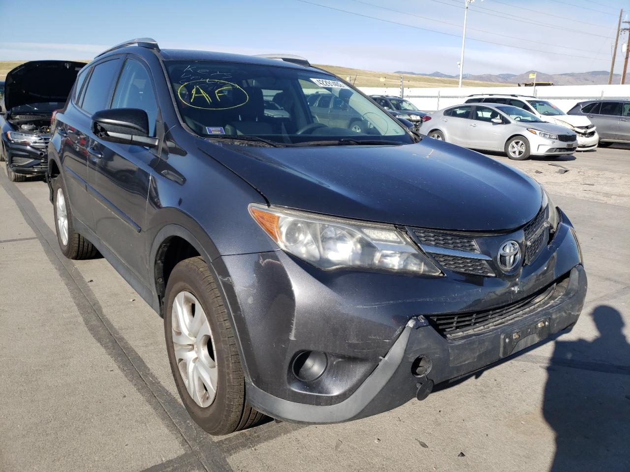 TOYOTA RAV4 LE 2014 with VIN JTMBFREV7ED080719 - Photo from auction