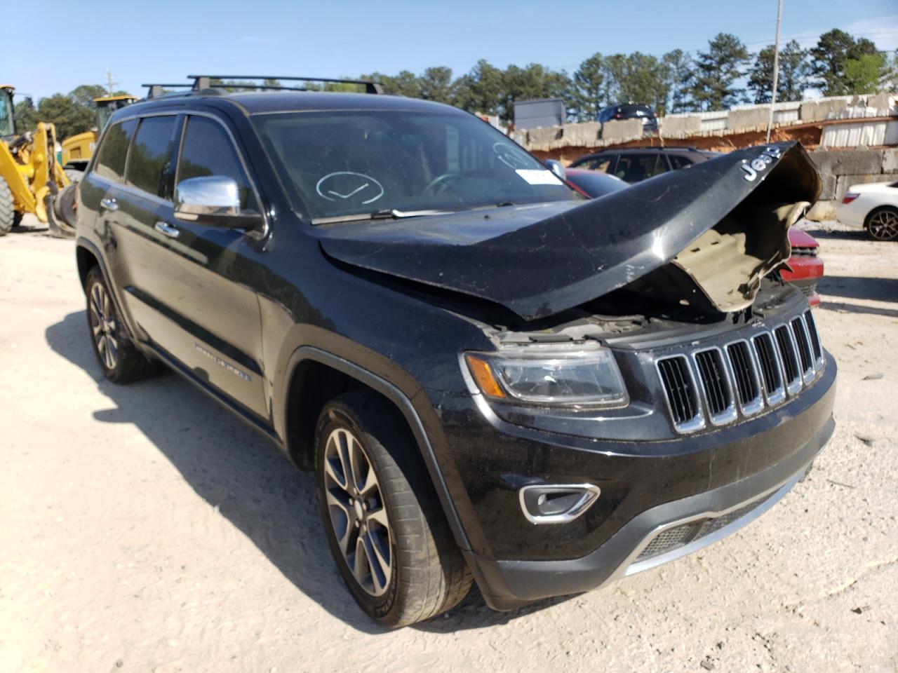 JEEP GRAND CHER 2015 with VIN 1C4RJEBG2FC735128 - Photo from auction
