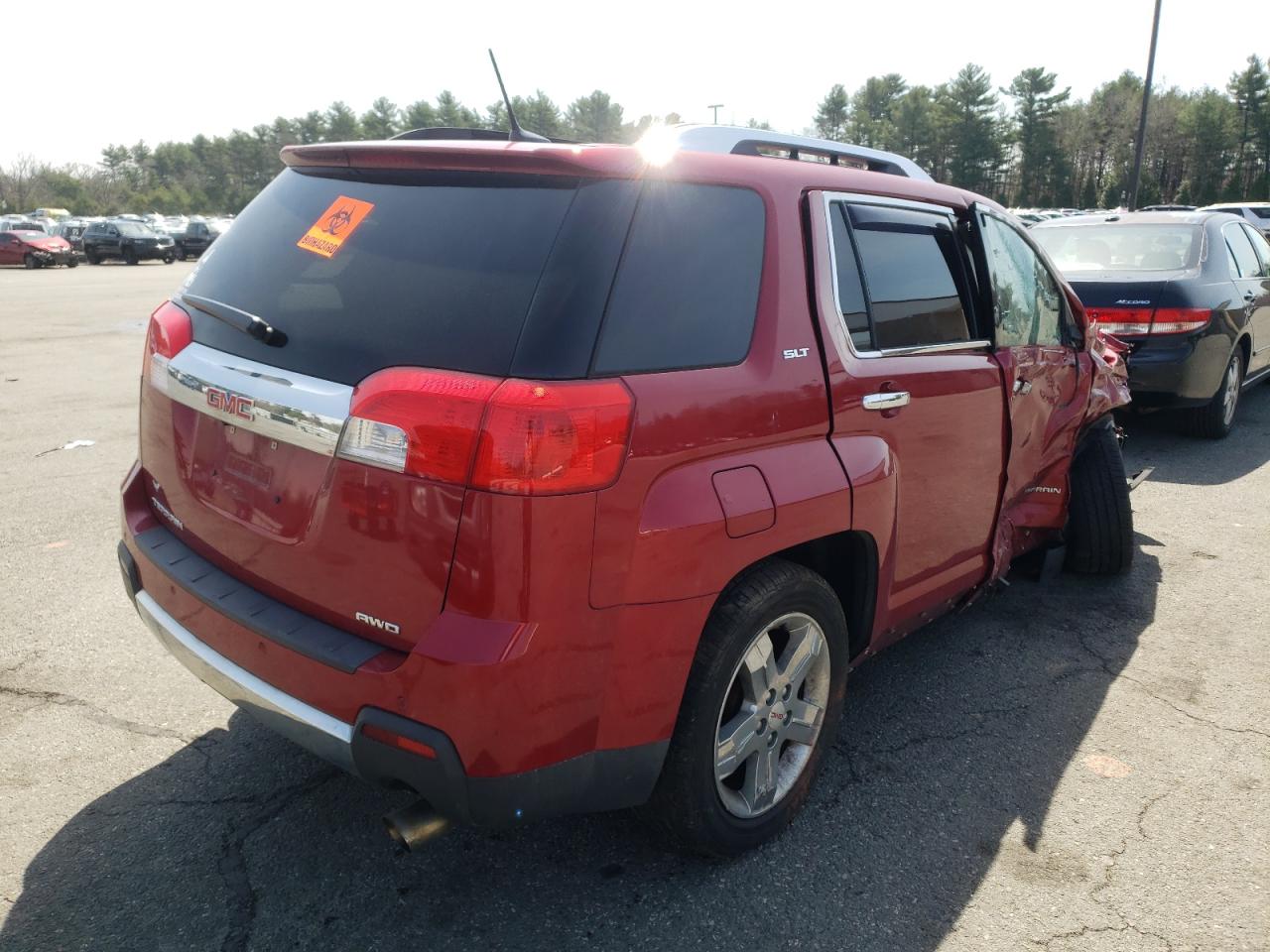 Photo 4 from auction – 2013 GMC TERRAIN SL with VIN 2GKFLXE31D6226935
