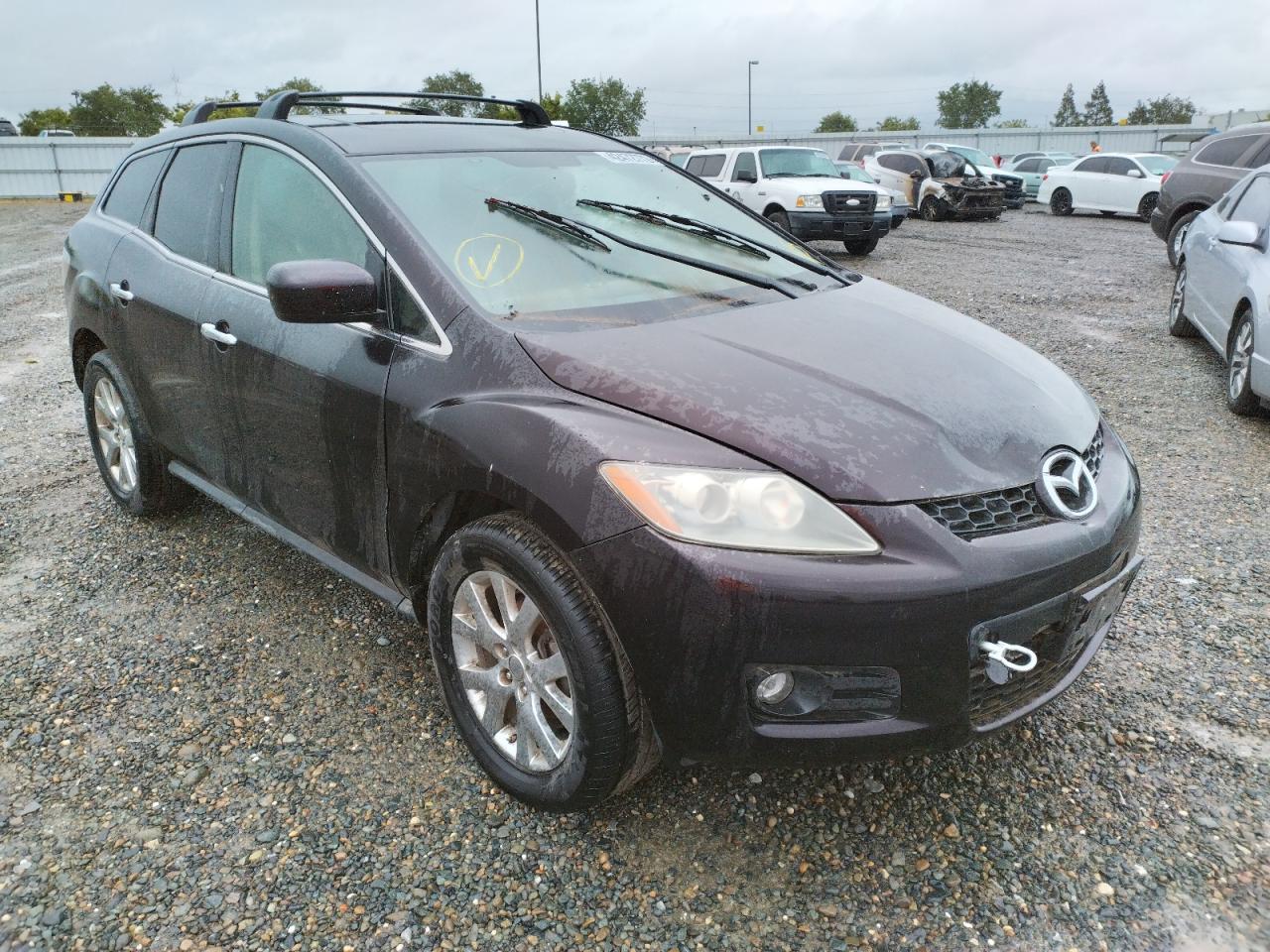 MAZDA CX-7 2007 with VIN JM3ER293X70137453 - Photo from auction