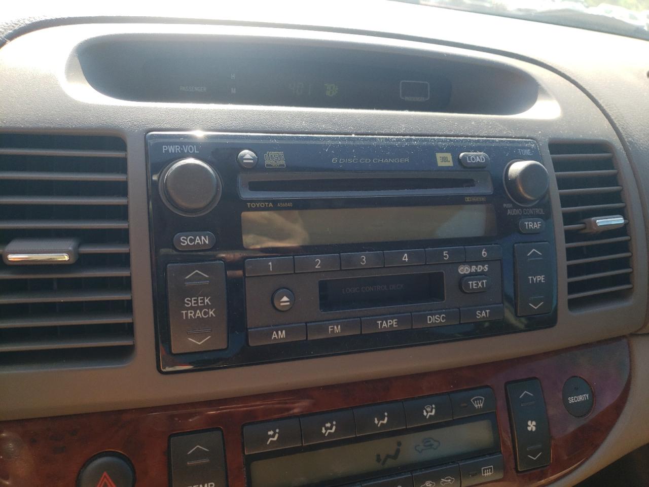 Photo 9 from auction – 2005 TOYOTA CAMRY LE with VIN 4T1BE30K05U066539