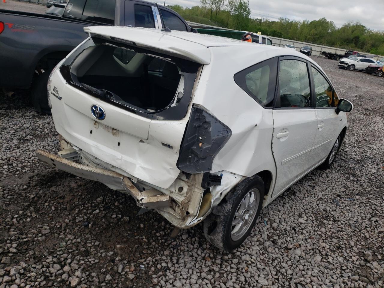 Photo 4 from auction – 2013 TOYOTA PRIUS V with VIN JTDZN3EU5D3287491