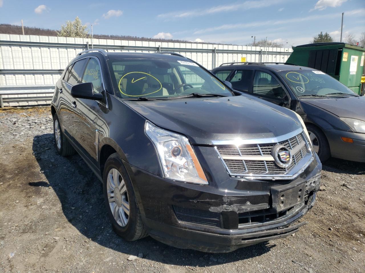 CADILLAC SRX LUXURY 2012 with VIN 3GYFNDE31CS610356 - Photo from auction