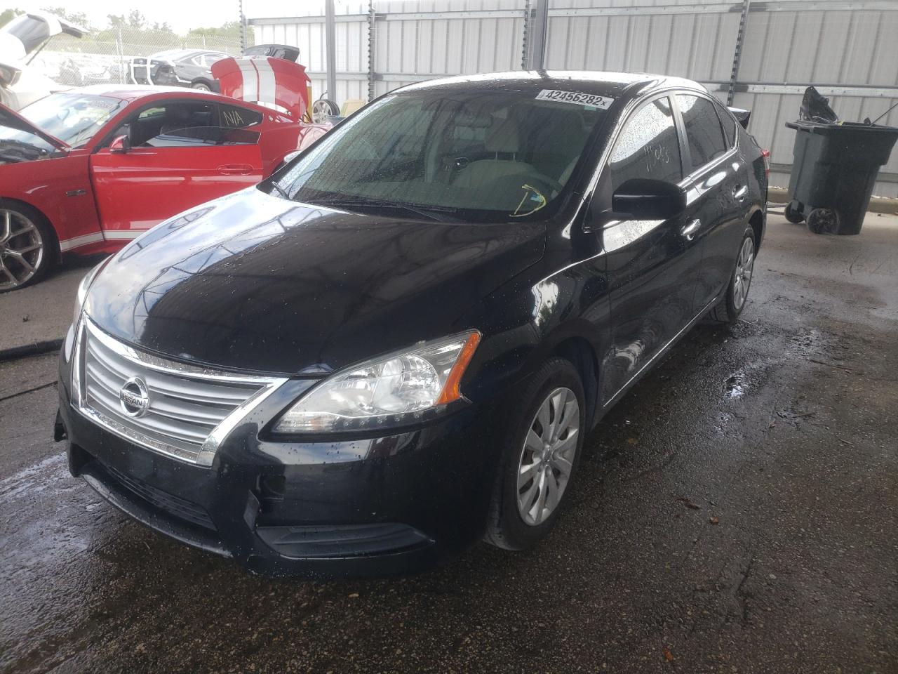 Photo 2 from auction – 2013 NISSAN SENTRA S with VIN 3N1AB7AP2DL773003