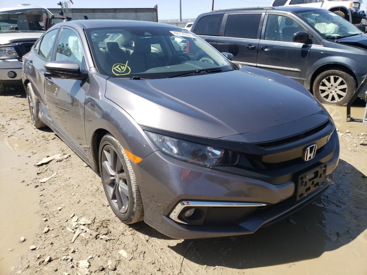 Photo 1 from auction – 2019 HONDA CIVIC EX with VIN 19XFC1F36KE002791