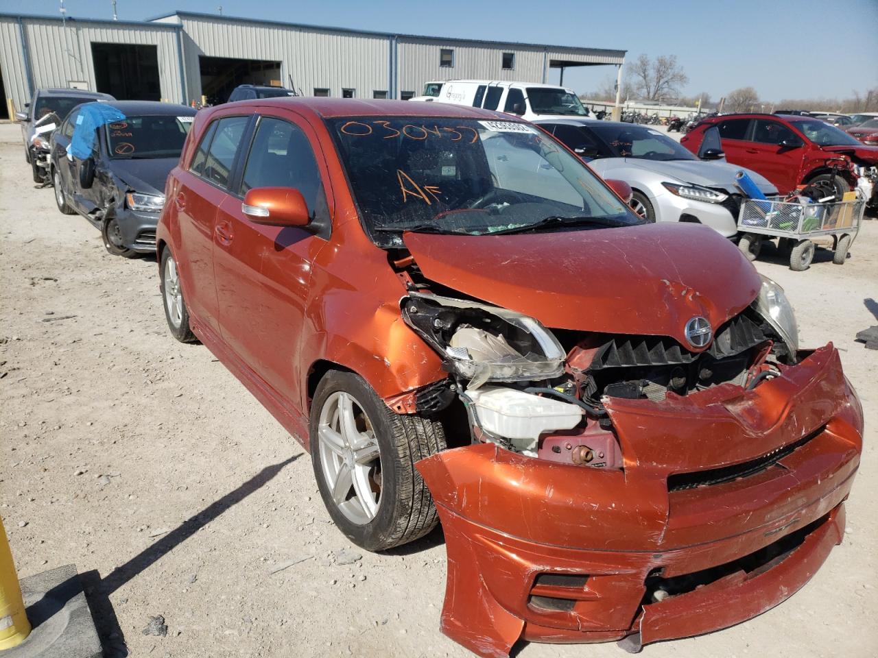 SCION XD 2008 with VIN JTKKU10408J030457 - Photo from auction