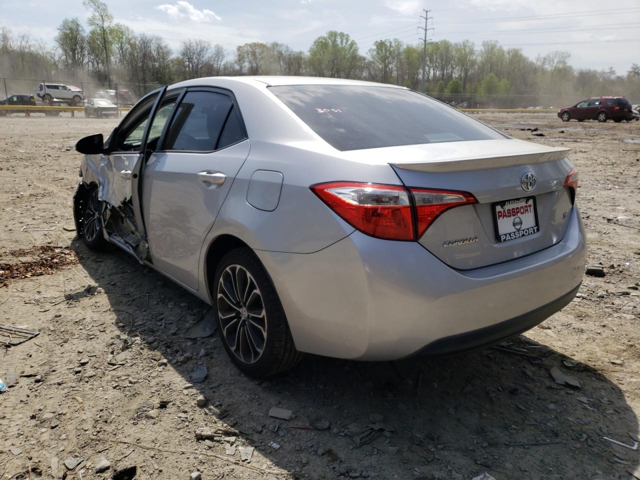 Photo 3 from auction – 2014 TOYOTA COROLLA L with VIN 2T1BURHE7EC020311