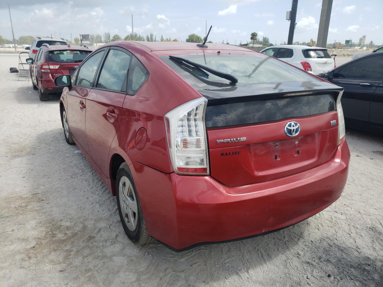 Photo 3 from auction – 2010 TOYOTA PRIUS with VIN JTDKN3DU6A0028265