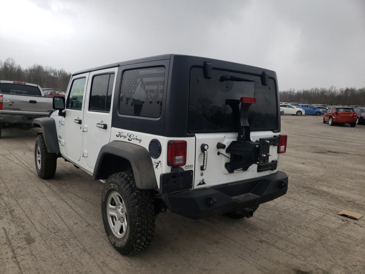 Photo 3 from auction – 2017 JEEP WRANGLER U with VIN 1C4BJWDG3HL688828