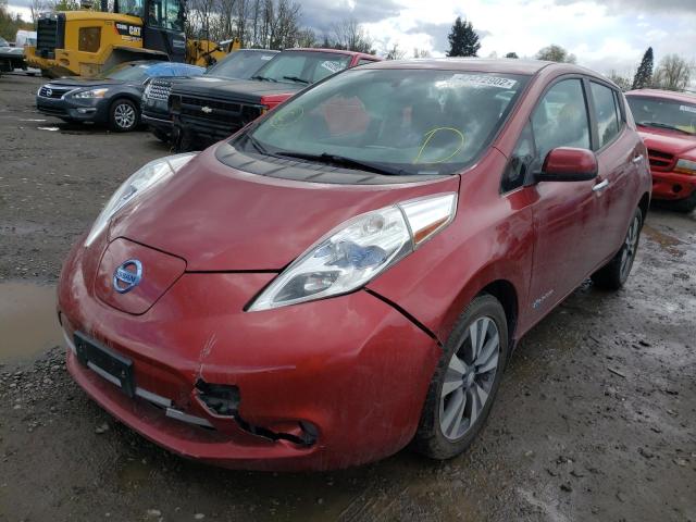 Photo 2 from auction – 2015 NISSAN LEAF S with VIN 1N4AZ0CP7FC315426